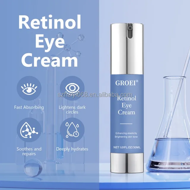 Collagen Retinol Ceramide Centella Asiatica Extract Anti Dark Circle Anti Puffiness Skin Care Eye Cream