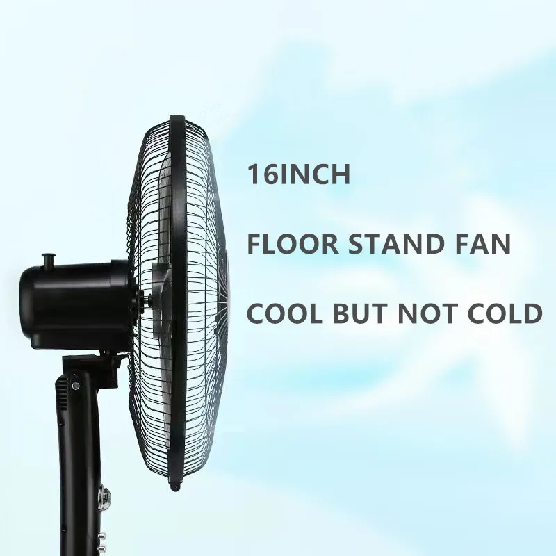 16 Inch Commercial Adjustable Energysaving Electric Cooling Stand Fan
