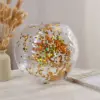 Ballon de plage doré à paillettes de 30 cm après gonflage