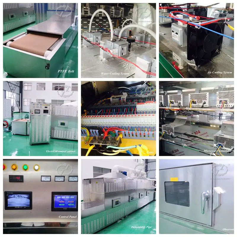 20kw clove tunnel type microwave drying machine