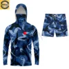 Camouflage blue