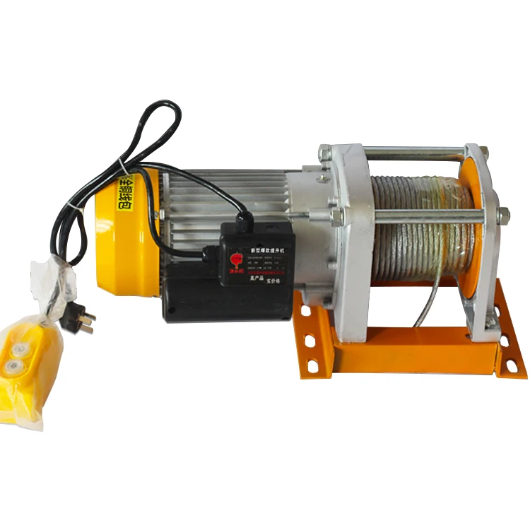KCD Multifunction Electric Hoist 220V 380V Electric Wire Rope Winch