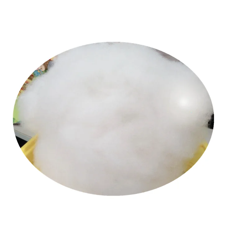 Материал для наполнения подушек Полиэфирное штапельное волокно огнезащитное полиэфирное