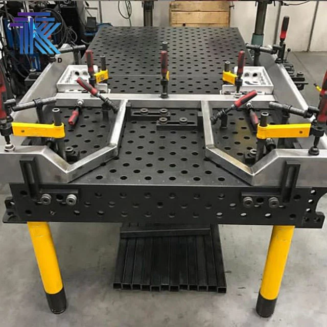 TKweld Factory Best Selling Cast Iron Steel Nitriding 3D/2D Welding Table Durable High Quality Accessory New & Used Condition