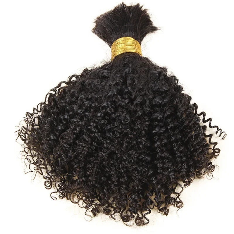 Păr uman scurt, creț, afro, pentru împletituri, extensii de păr Remy mongol_voghion.com