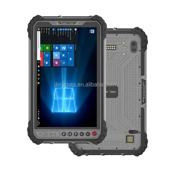 8 inch 1000 Nit Windows Rugged Tablet 4G Lte GPS GNSS Ip67 Waterproof Industrial Rugged Tablet PC Wtih Docking Station