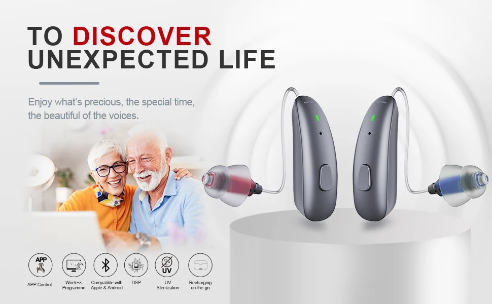 Jinghao Medical Hearing Device Hearing Amplifier Aid Bluetooth Wireless