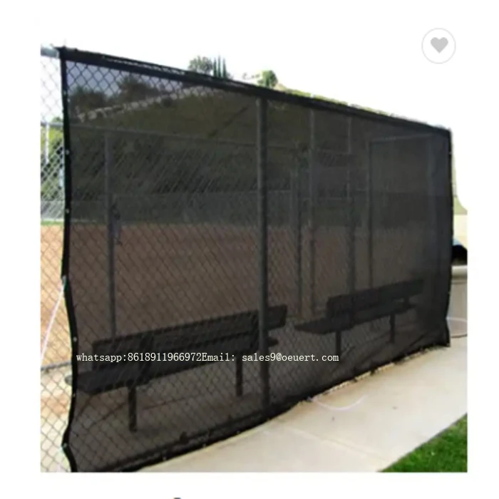Hdpe Black Privacy Fence Screen /windbreaker Net/anti Wind Net For ...