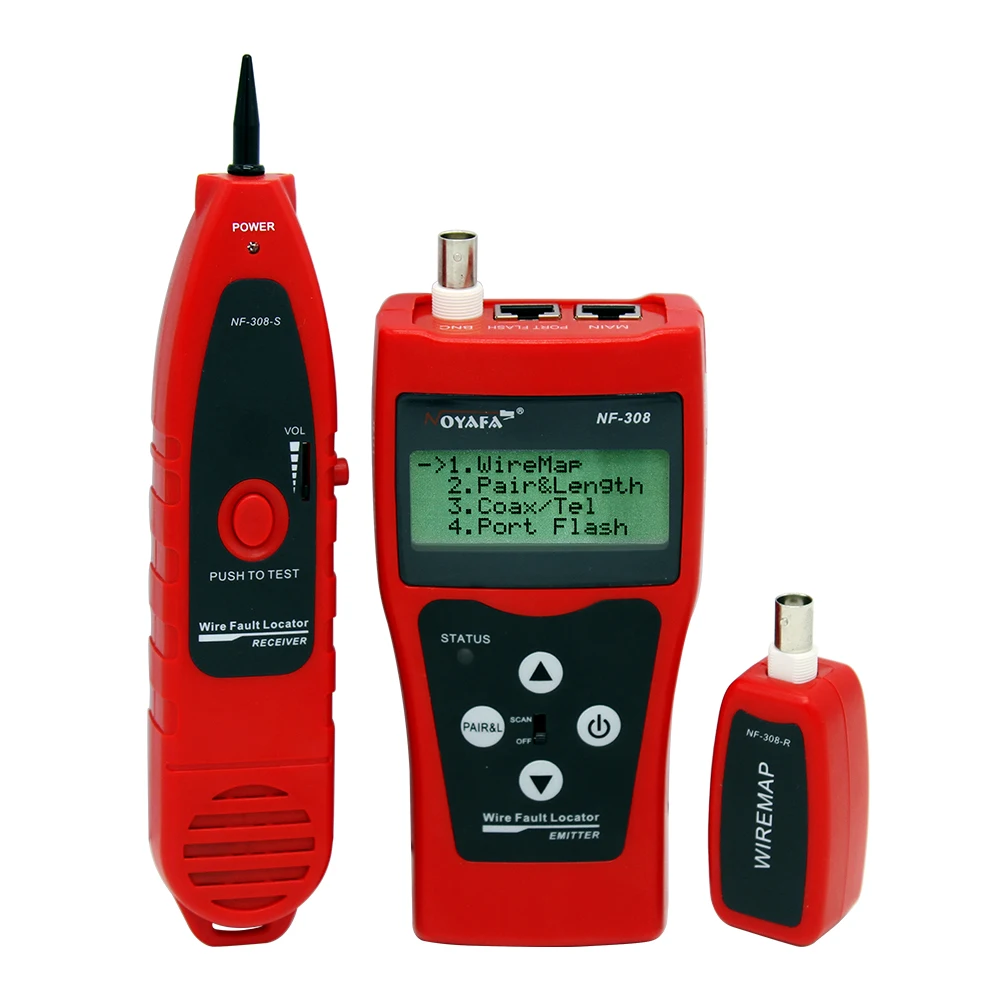 Handheld Nf-308r Sample Available Wire Error Checker Cable Fault Location Length Tester - Buy Utp Cable Length Measurement Wire Tracker Fault Locator Portflash Product on Alibaba.com