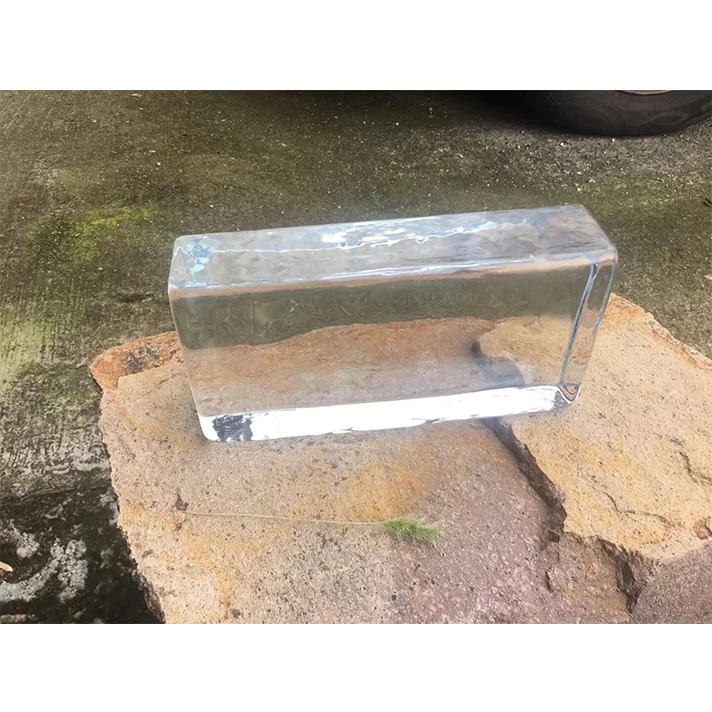 High Quality Led Light Glass Bricks Block / clear Glass Brick / Glass Brick for Wall
