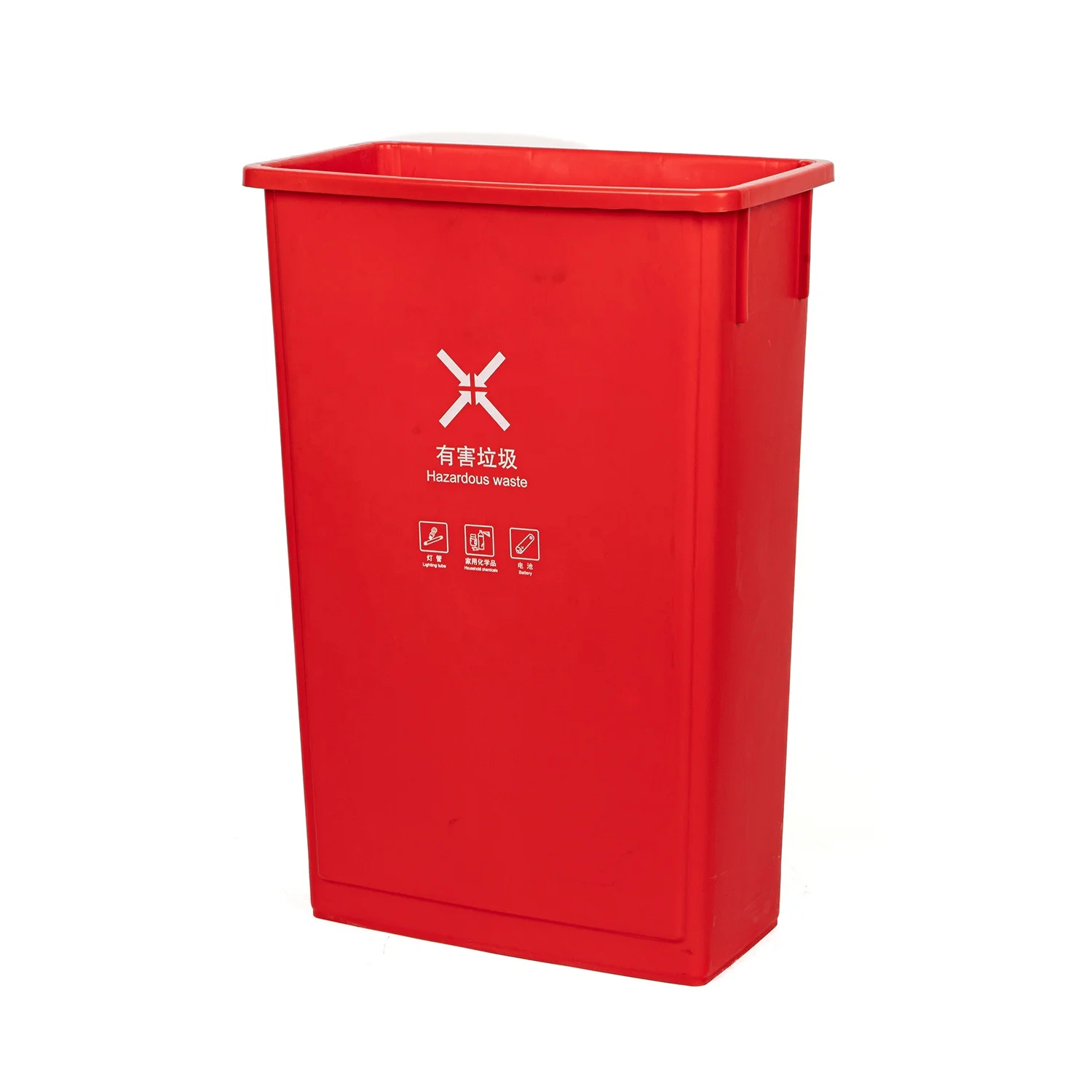 23ガロン（90リットル）65リットル プラスチック製 長方形 スリム 
