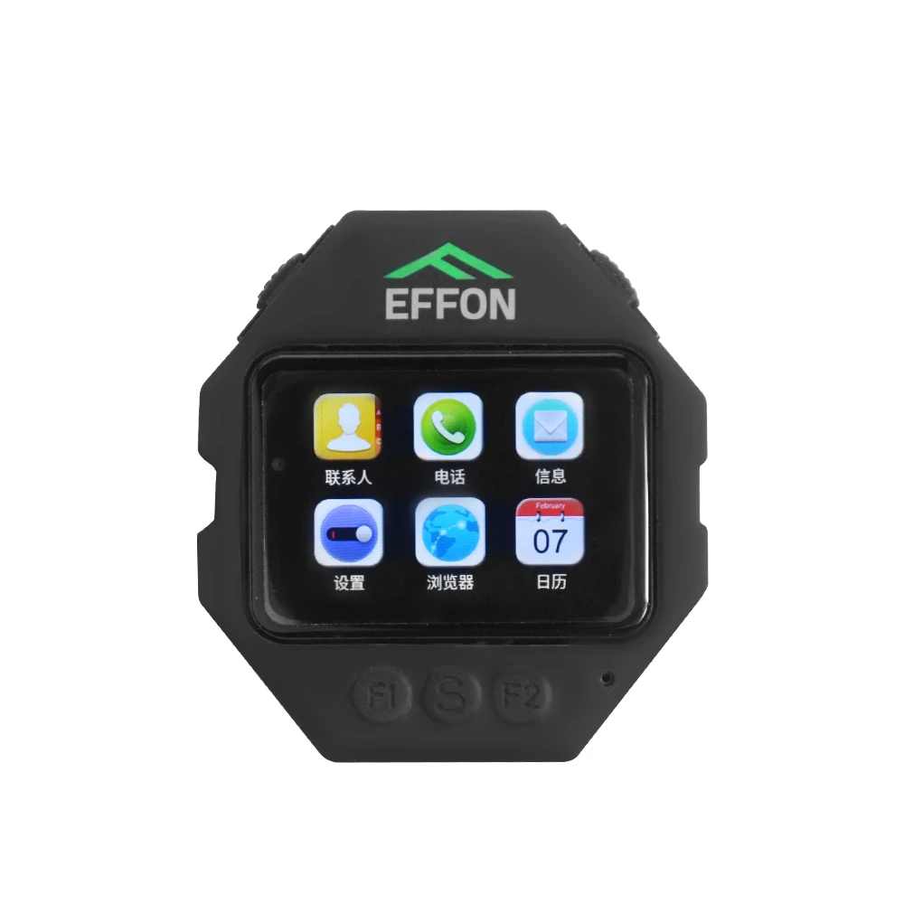 Finger Triggered Barcode Scanner Smart Watch Android Industrial Wearable PDA Convenient Smart Watches for Warehouse Logistics