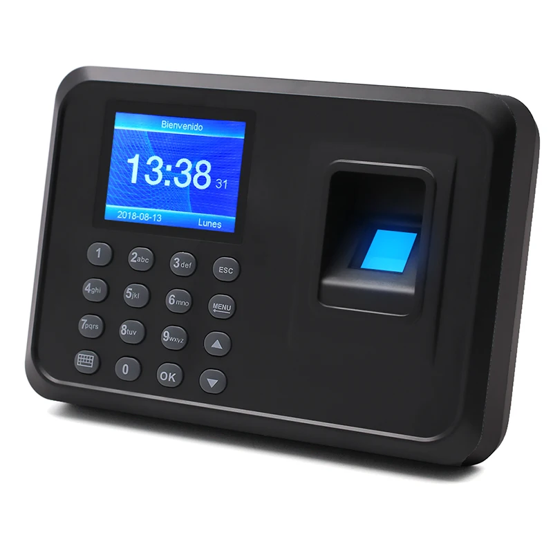 High Quality Standalone Software Free Biometric Fingerprint Time Attendance Machine