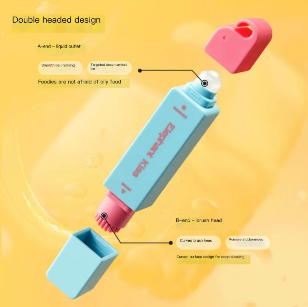 Portable Clothes Stain Remover Pen Instant Stain Remover, No Damage To Clothes, No Wash, Suitable For Various Fabrics