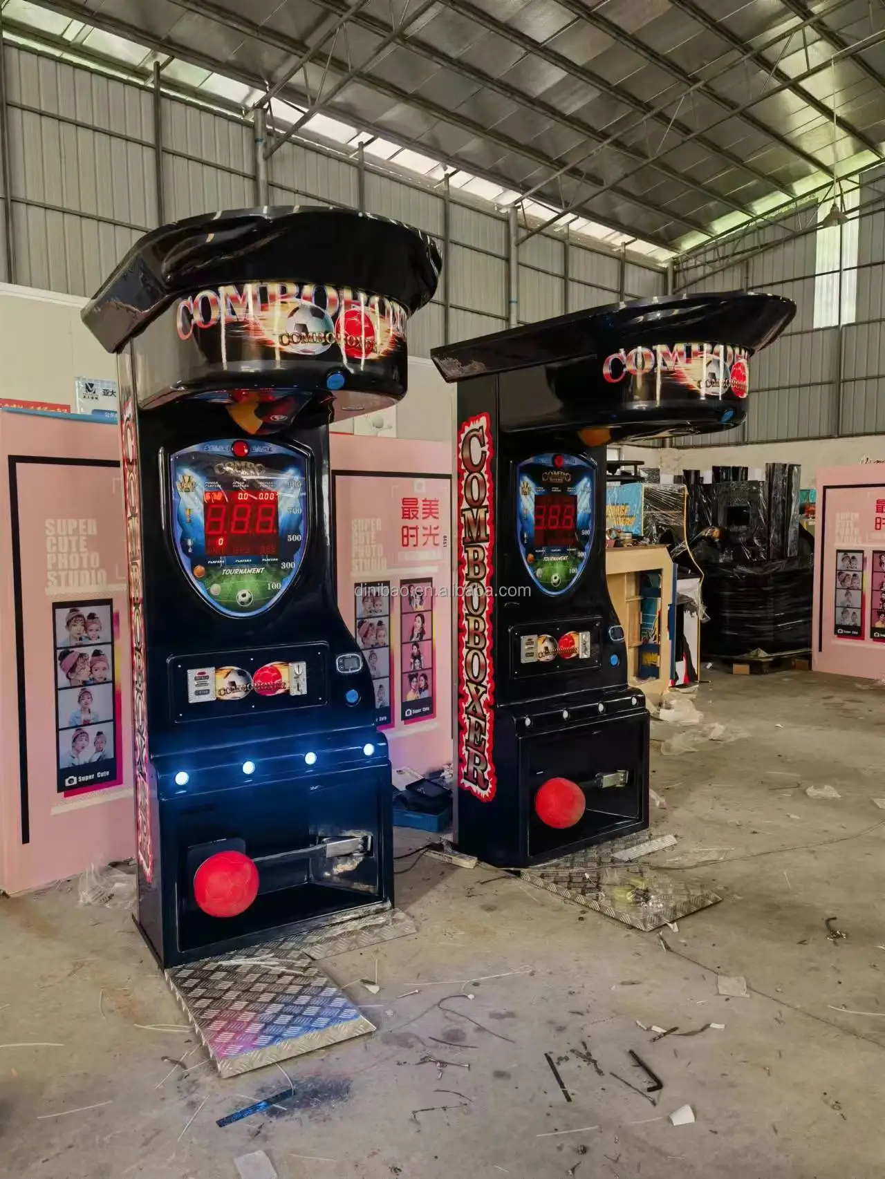 New Design Arcade Boxing Machine Boxing Games Out Gifts Prize Vending Machine for Sale