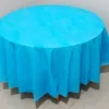 Sky blue round 213cm