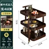 Square trolley [Three-tier, 46*34*70 cm]