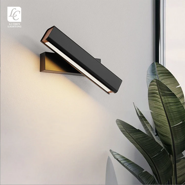 RT-2206 Contemporary Style Indoor Decoration Sconce Light Bedside Corridor Adjustable Modern LED Wall Lamp 