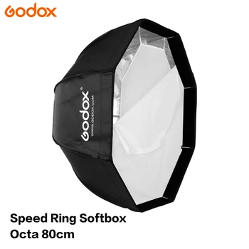 Godox Softbox 80cm Speed Ring Octagonal Softbox Double Soft Cloth with Bowens for Portrait Studio Blitz Speedlite Softbox detail image