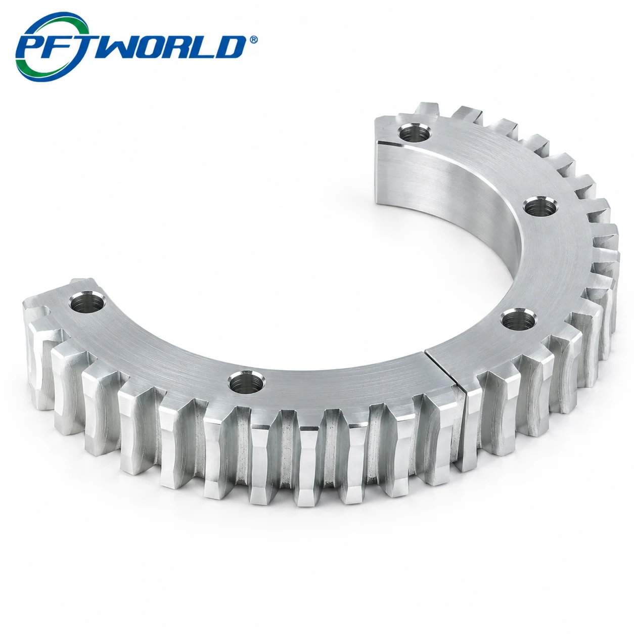 Custom Split Ring Gear CNC Machining Manufacturer for Industrial Machinery and Power Transmission
