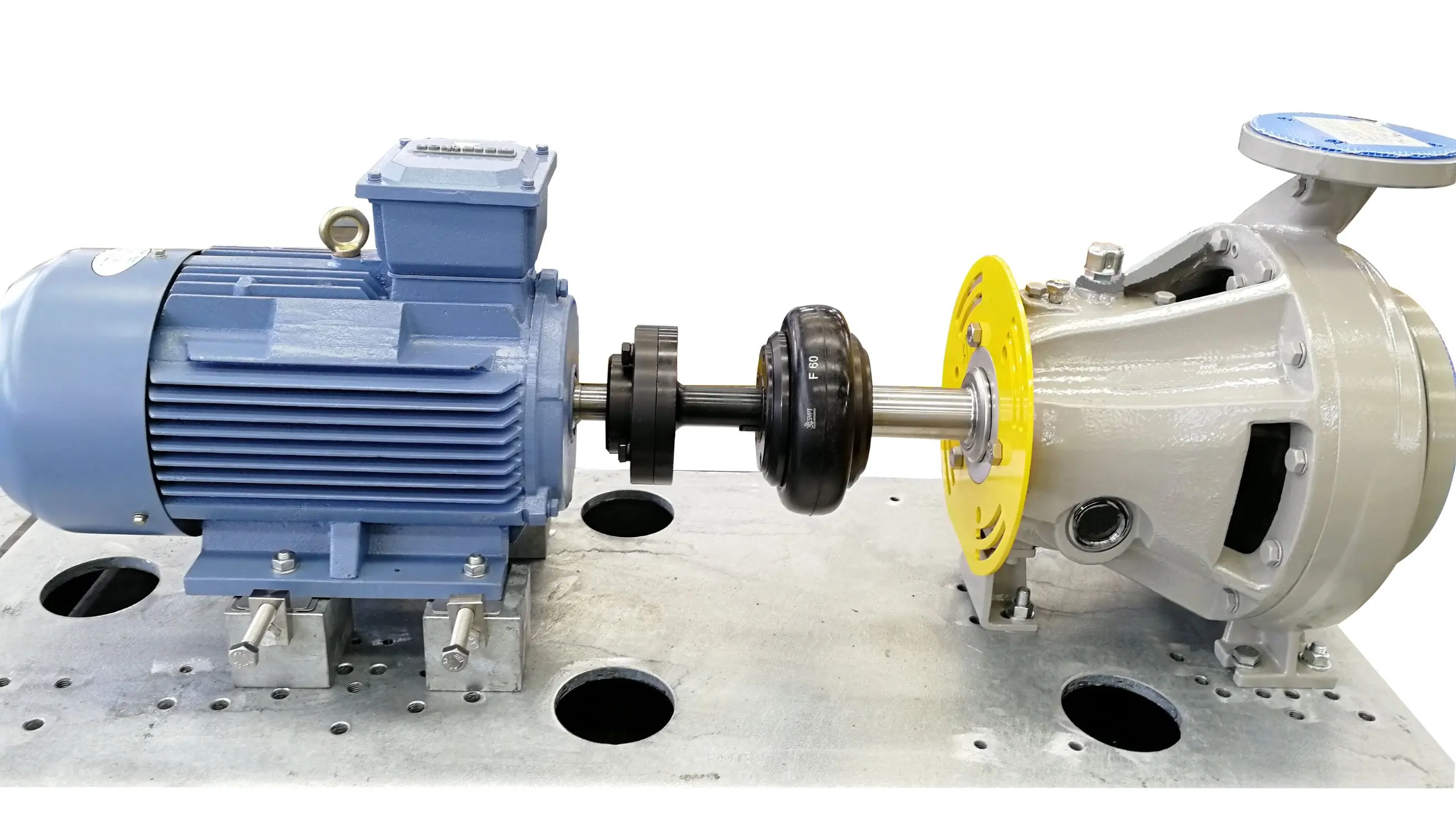 F160 Fenaflex Coupling With Taper Bush 4030 Fenner Flexible Tyre