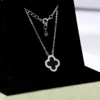 Necklace-Silver-Black