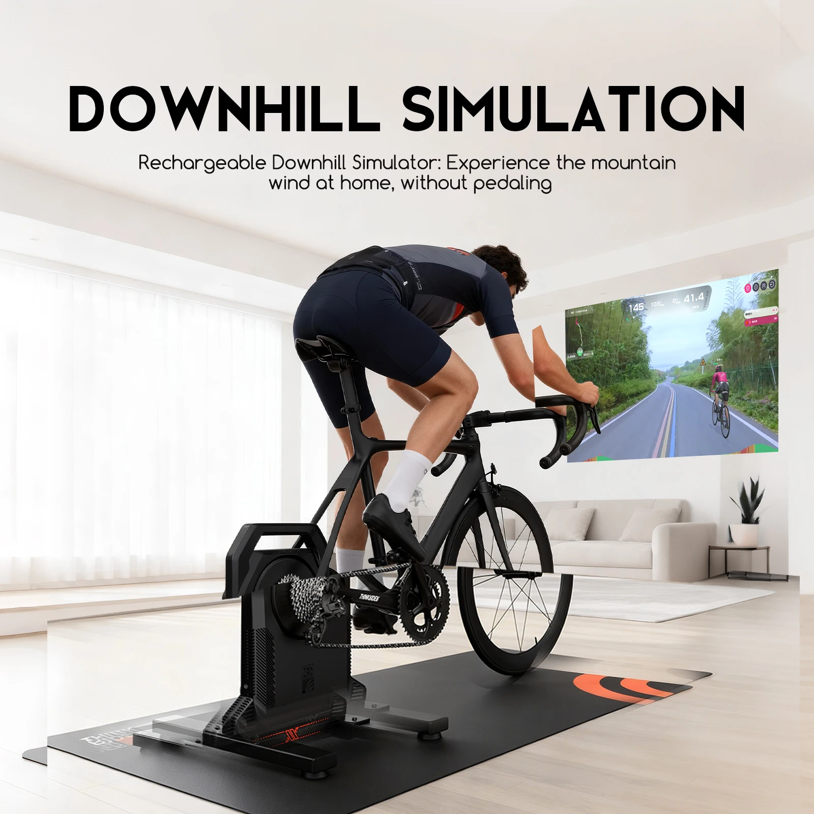 ThinkRider ダイレクトドライブ スマートトレーナー 自転車XX Pro