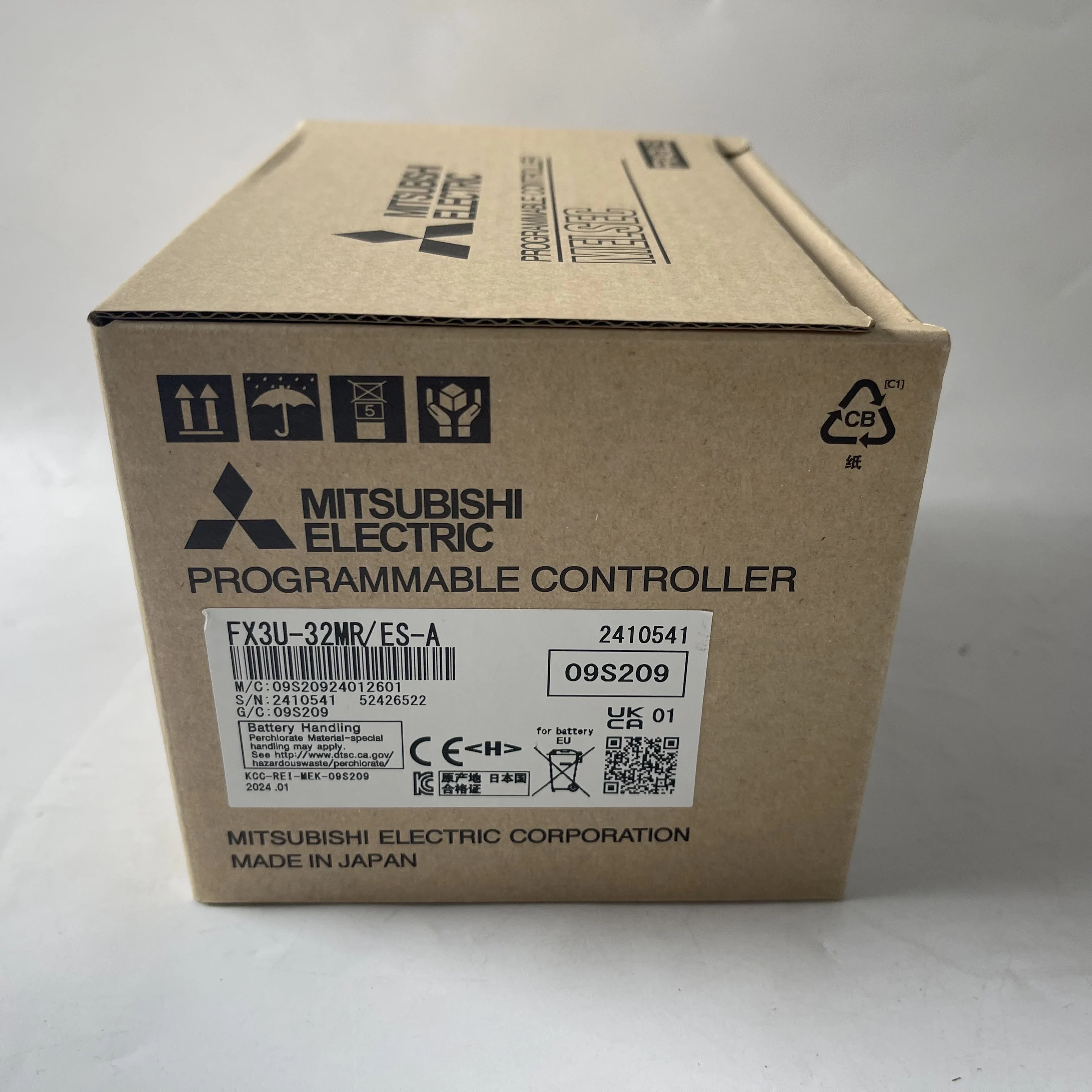 MITSUBISHI Programmable Logic Controller PLC FX3U-32MR/ES-A MITSUBISHI Programmable Logic Controller PLC FX3U-32MR/ES-A