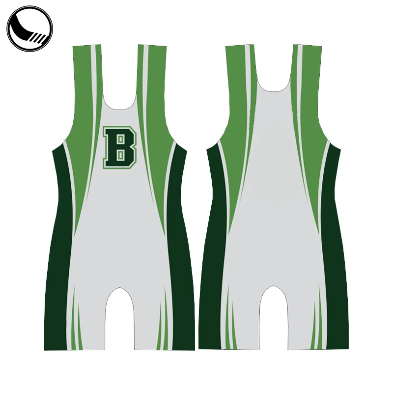 Muscle Men 4xl Cheap Sublimated Wrestling Singlet