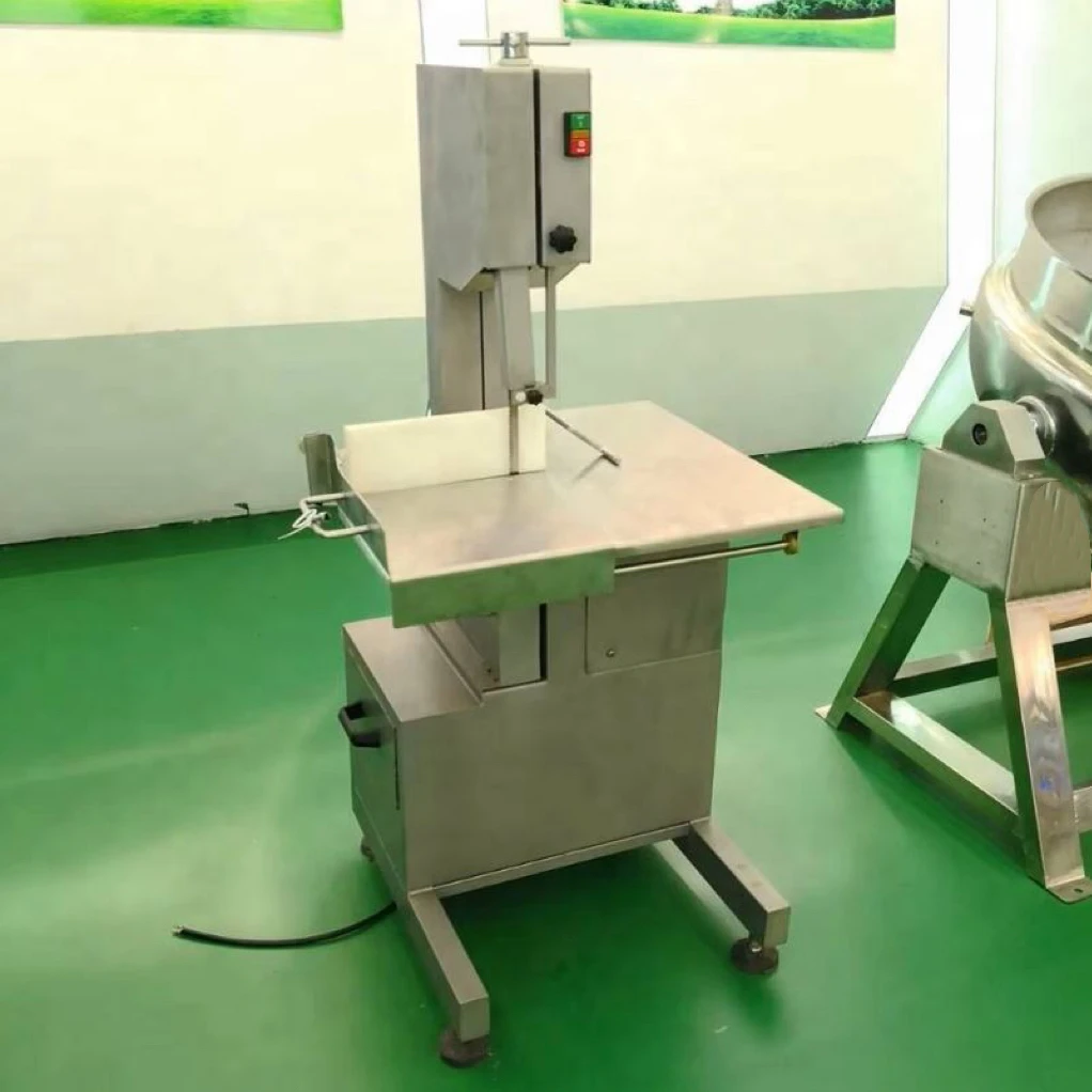 Stainless steel electric bone saw machine for meat cutting and slaughterhouse processing