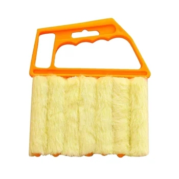 Microfibre Blind Blade Cleaner Microfibre Blind Blade Cleaner With 7 Slat Handheld Household Kitchen Cleaning Tools