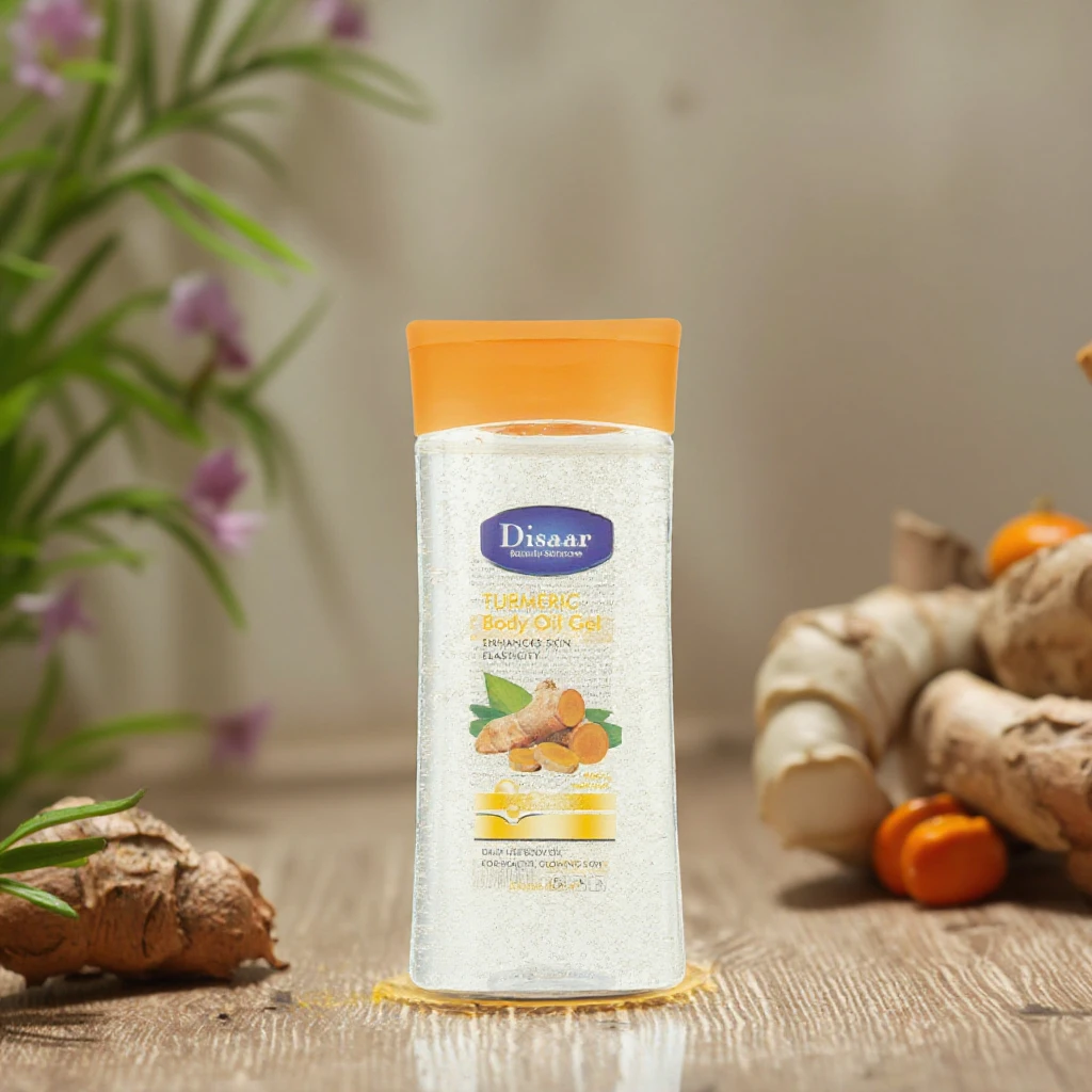 Disaar 100% натуральный увлажняющий гель для тела с куркумой частная марка средство ухода за здоровой кожей осветляющее масло