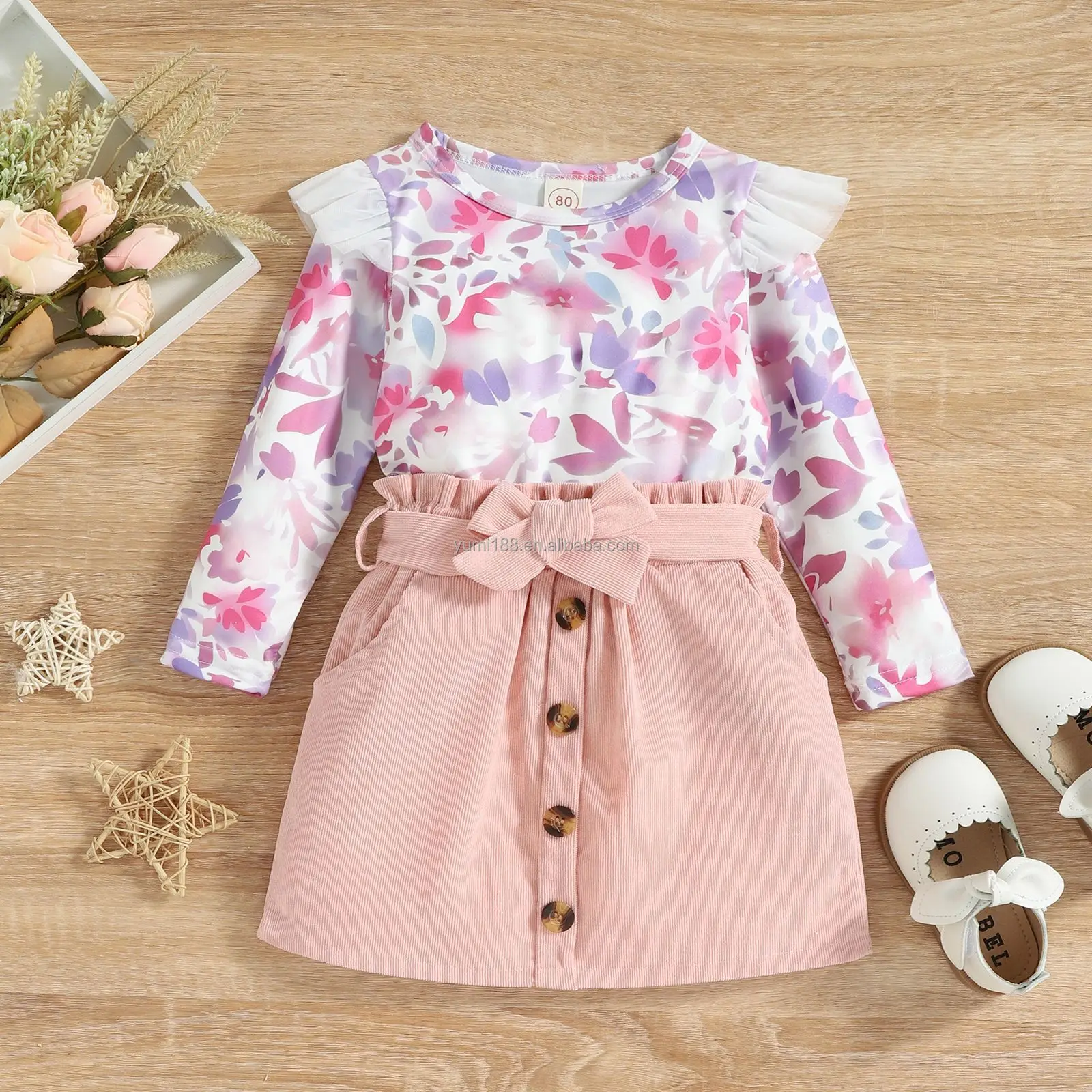 Wholesale Boutique Children's Clothing Autumn And Winter Girls School