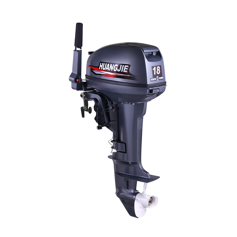 High Quality New Cheap Outboard Motor 2 Stroke 18hp Water Cooled