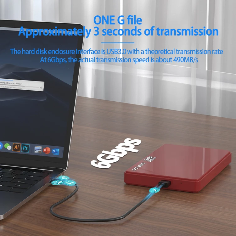 If you are searching for a supplier of a product with perfect quality control and highly competitive prices, which gives you an advantage in expanding your local market, then contact us now!  Competitive suppliers of  2 5 Inch Mobile Hard Disk Box Sata Mechanical Solid External Usb3 0 Notebook SSD HDD Red Plastic Glue