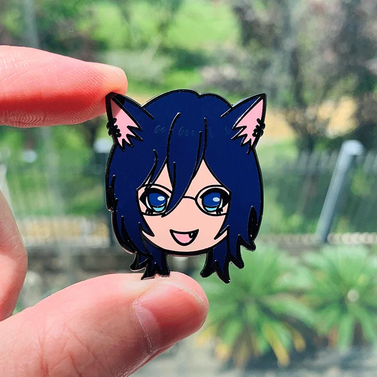 کارخانه پین های یقه سفارشی آرم 2D 3D پین های مینای سخت و نرم تولید کننده بدون حداقل سفارش نشان فلزی آلیاژ روی کارتونی 6