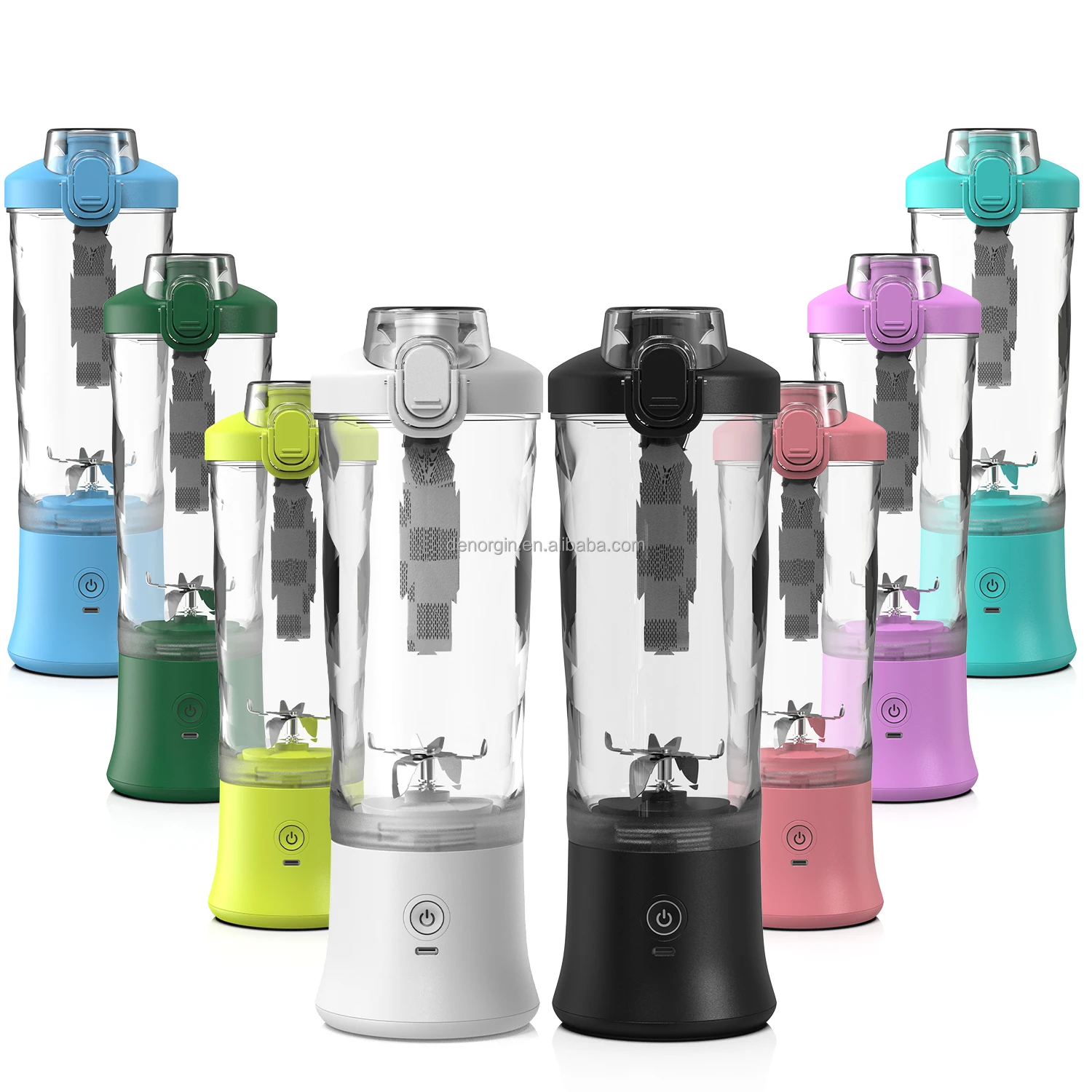 Factory Design 600ml IP67 Waterproof Protein Shaker Electric Rechargeable Portable Blender