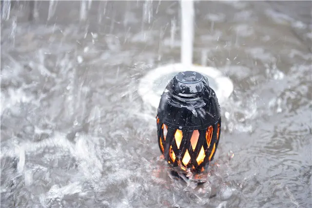 
2021, романтическая имитация пламени, Водонепроницаемый ночник, светодиодная лампа, уличный, для барбекю, кемпинга, Bluetooth-динамик 