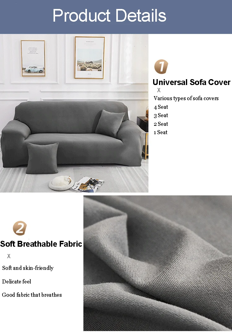 Wholesale Spandex Cover Sofa Loveseat Sofa Cover Elastic Stretch 4 3 2 1 Seat Couch Covers Buy