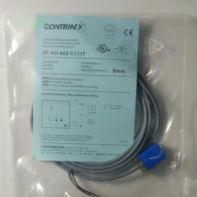 New Contrinex DF-AD-603-C1717 Proximity Switch Sensor