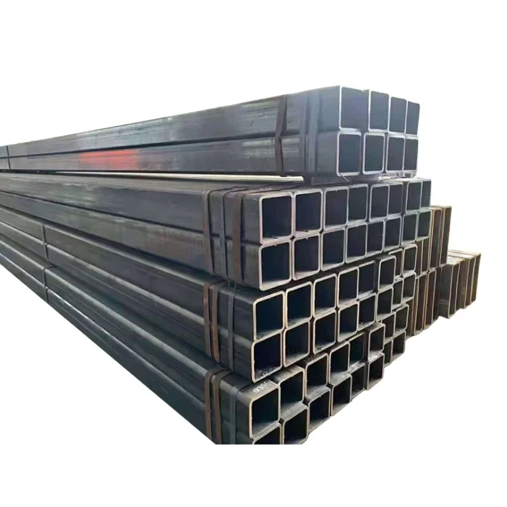 High Quality 2x4 Rectangular Steel Square Tube Black Iron Black Q195 ...