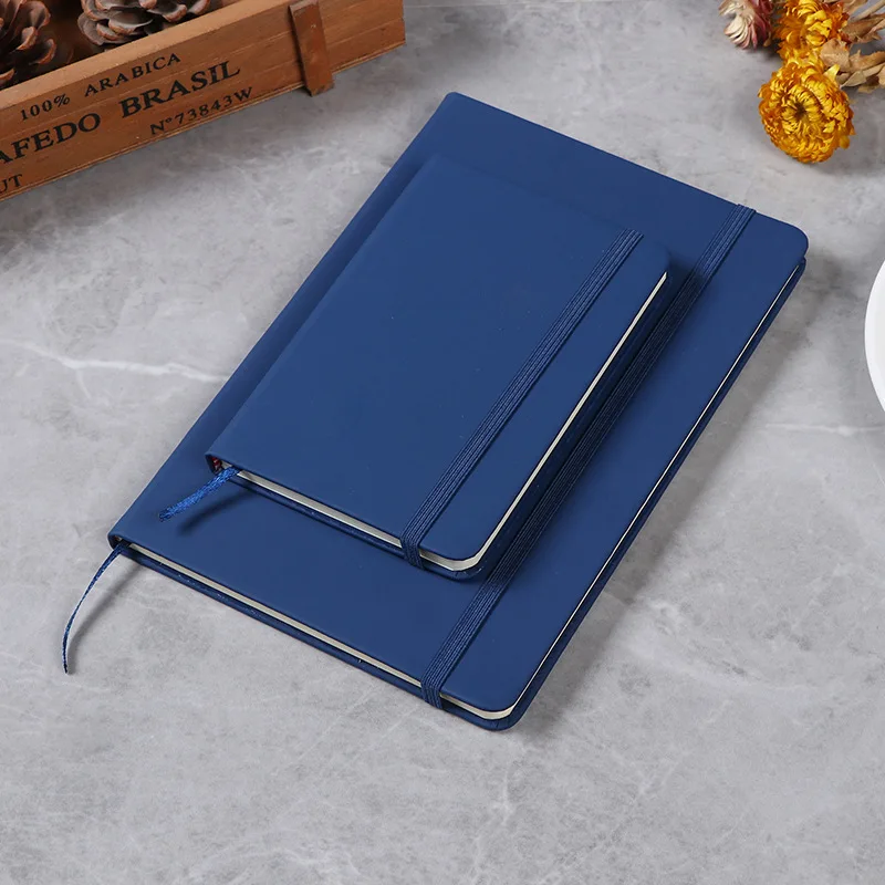 Custom Logo A5 A6 Notebook Personalized Printed PU Leather Journal Portable Business Promotional Gifts preview 2