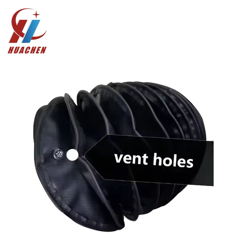 Housse De Protection Anti-poussière En Accordéon Pour Machine CNC - 400 X 600 Mm - Caoutchouc