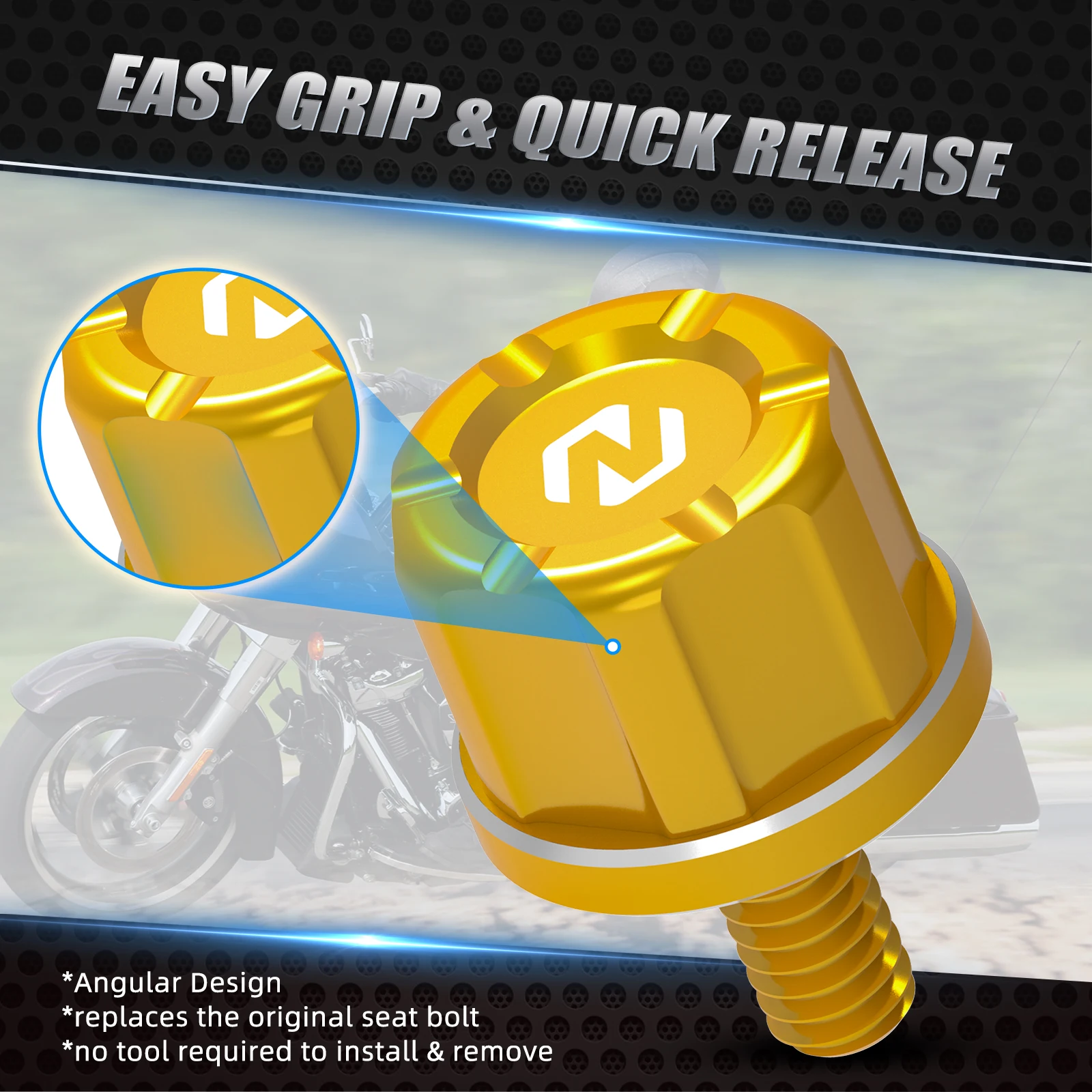 Nicecnc Rear Seat Bolt Screw For Harley Fat Boy Flfbs 114 20182023