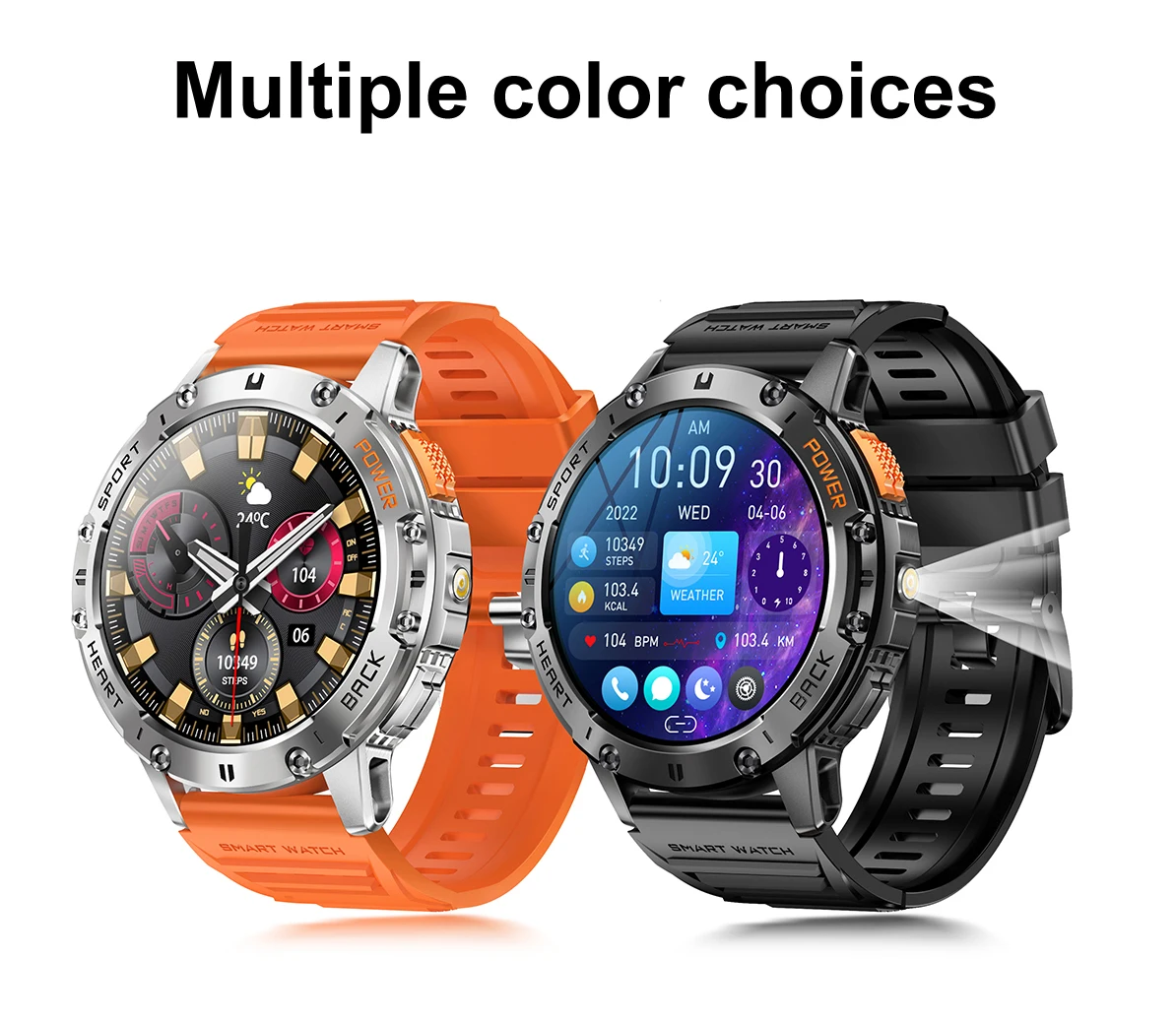 Welcome OEM Order, Factory Whole Selling K65 Sanvnet Smart Watch 2025 Flashlight Bt Call Sports Fitness Music Heart Rate Blood Pressure Monitor Smart Watch For Men - Buy Round Smart Watch silica Gel Band Smart Watch health Monitoring Smart Watch fitness Tracking Smart Watch heart Rate Monitoring Smart Watch sleep Tracking Smart Watch
