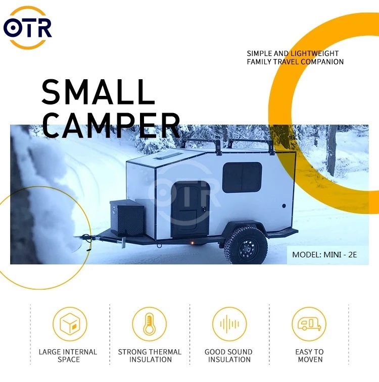 Mini Caravan Trailers - Teardrop Camper Trailers for Off-road