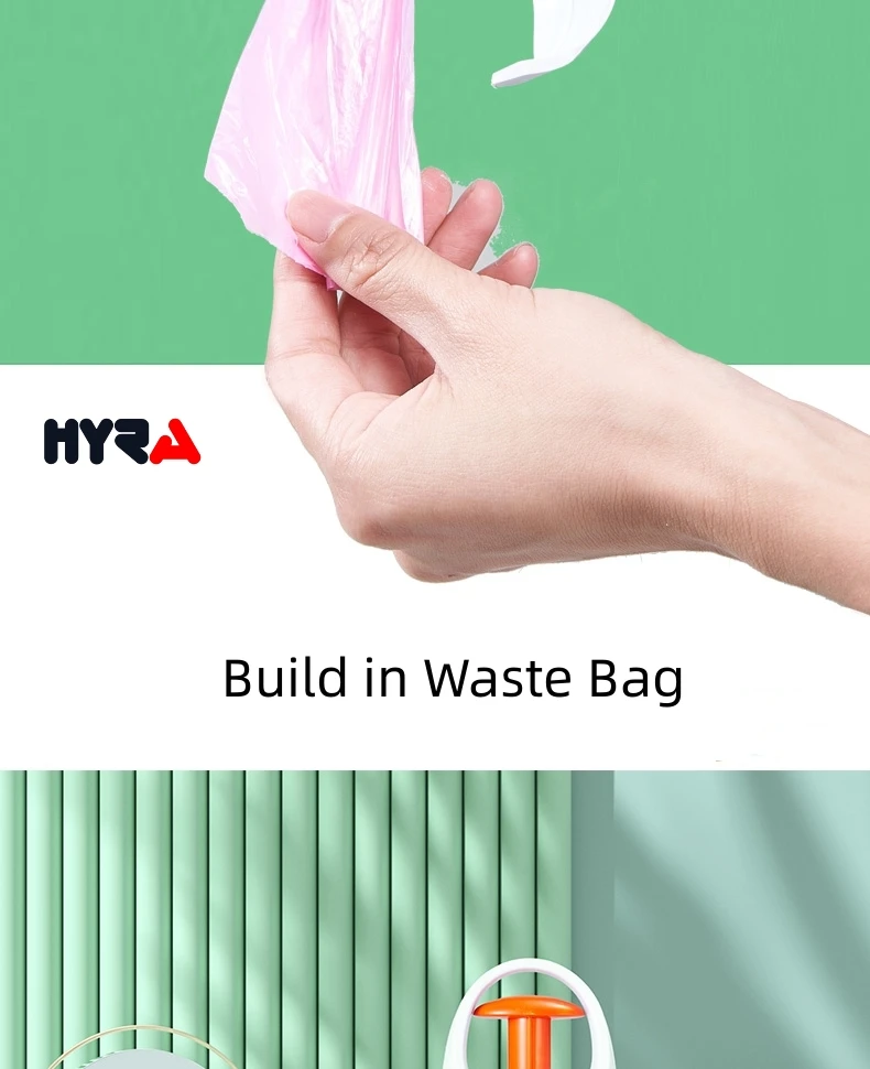 XPAPOV Pooper Scooper, No Touch Poop Scooper Portable Pour Petits, Moyens Et Grands Chiens, Ramasseur De Déjections Canines Avec 15PCS De Sachets Et Poubelle Anti-Fuite