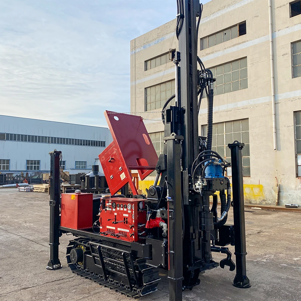 CSRC200B Essential Reverse Circulation Mining Gearbox 200m Diesel Drilling Rig Machine for Farm Piling Core Sampling Coal New