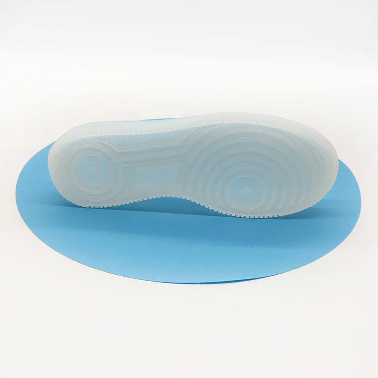 Free Sample White Translucent Tpu Insert Sole Tpu Sohle