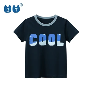 Wholesale Custom Boys Kids Clothing Short Sleeve T Shirt Children Boys T Shirts